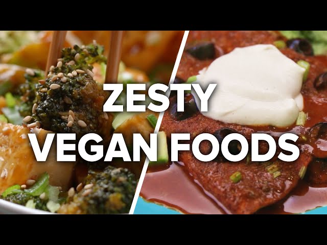 4 Zesty Vegan Meals