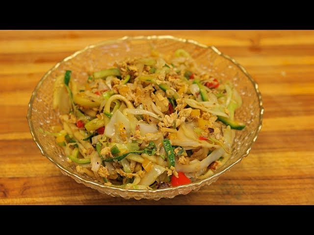Asian Style Zoodles
