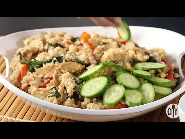 How to Make Thai Spicy Basil Chicken Fried Rice