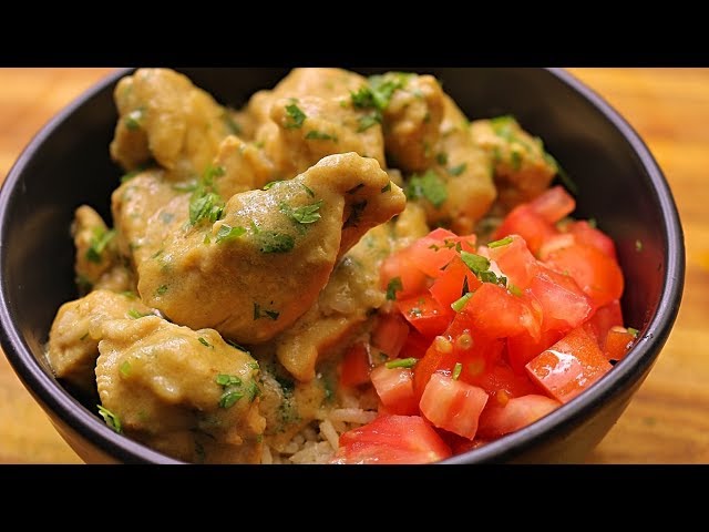 Thai inspired Green Curry Chicken