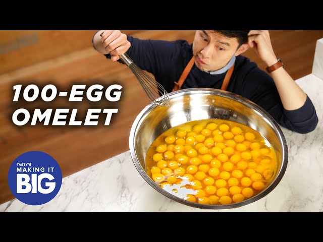 Giant 100 Egg Omelet