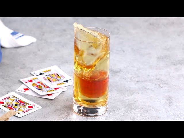 Vegas Bomb Recipe (Made From A Royal Flush Shot and Red Bull Drink)
