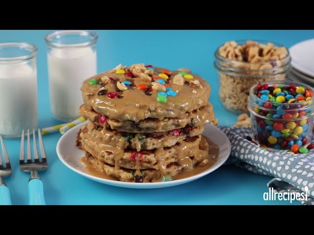 Monster Cookies Pancakes