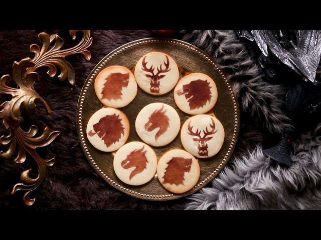 Game Of Thrones Stencil Cookies