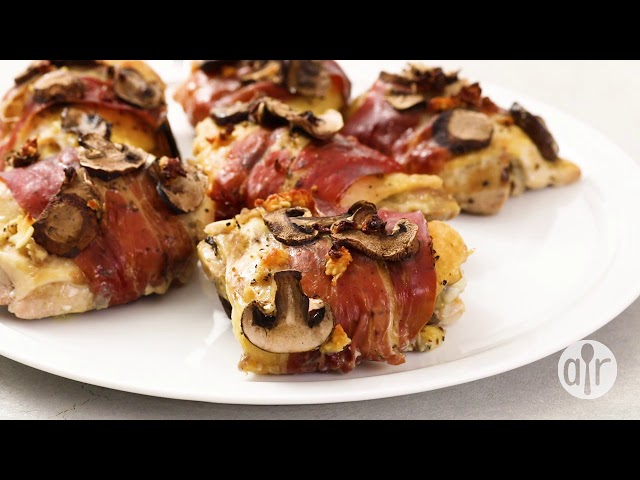 How to Make Chicken with Mushrooms Prosciutto and Cream Sauce