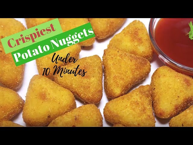 Crispy Potato Nuggets In Hindi