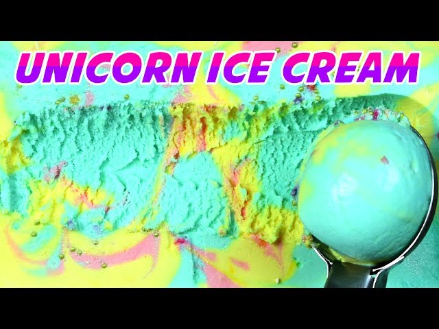 DIY Unicorn Ice Cream  Amazing Summer Dessert Recipe Ideas