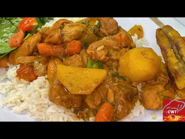 Puerto Rican Style Chicken Stew