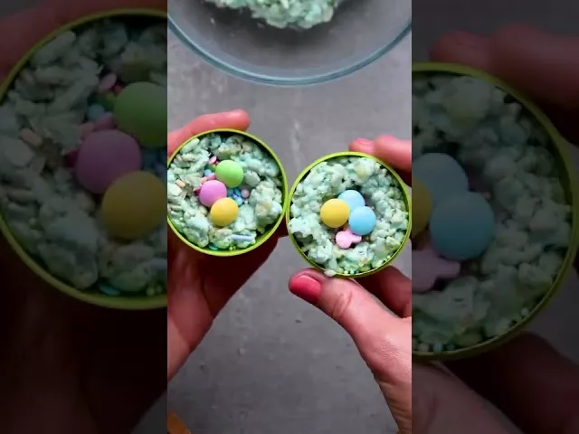 Rice Cris-Peep Eggs