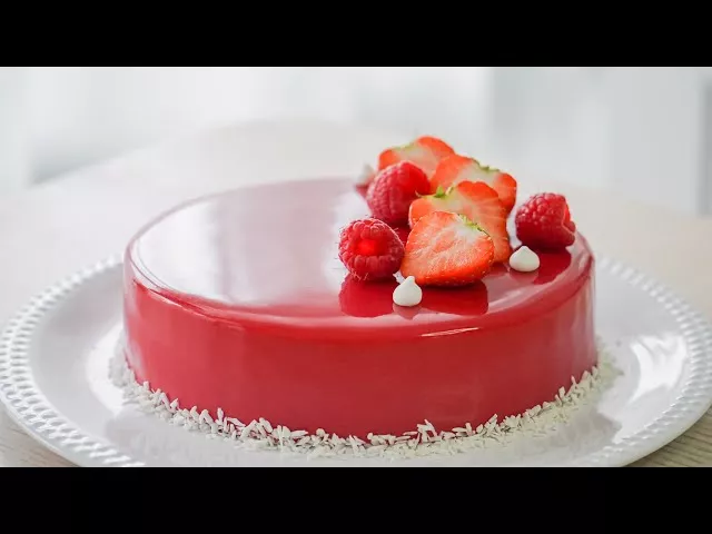 Red Berry Chocolate Mousse Cake