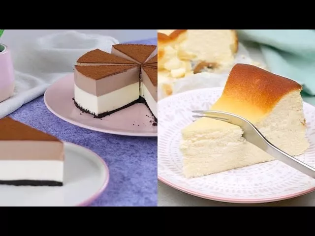 Creative and soft cheesecake