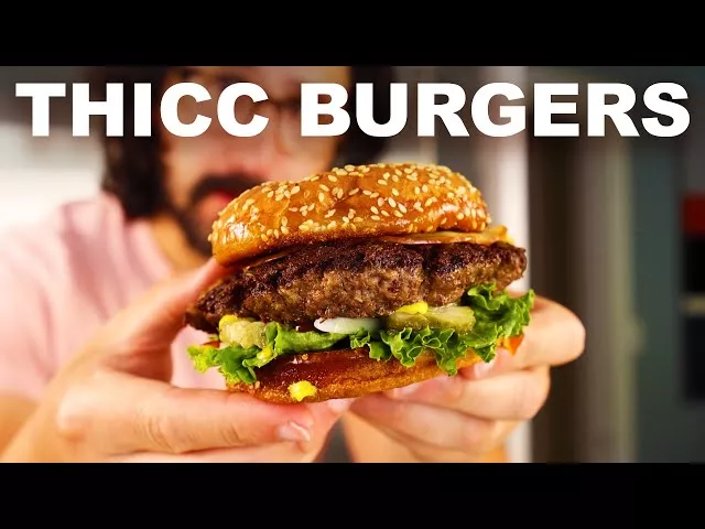 Basic thick burgers