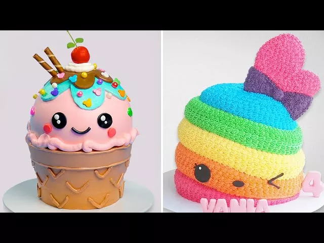 Amazing Colorful Cake Recipes