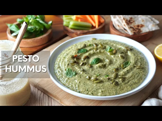 Pesto Hummus