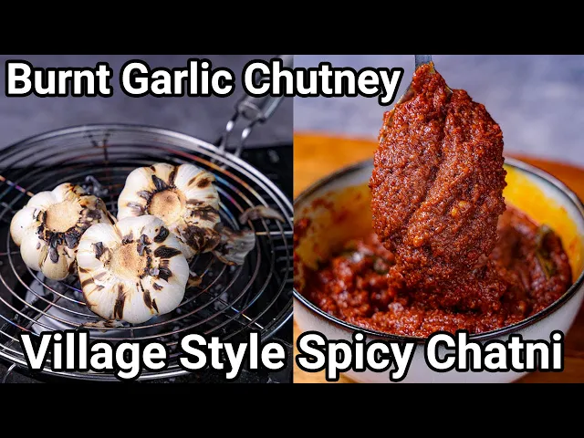 Roasted Garlic Chutney Recipe