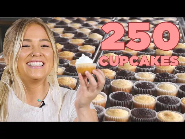 I Tried To Frost 250 Cupcakes In 5 Minutes