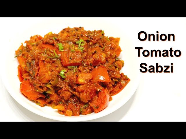 Onion Tomato Sabzi Beginner Recipe KabitasKitchen