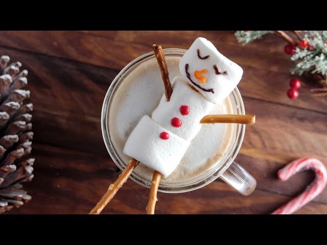 Snowman Mocha Latte