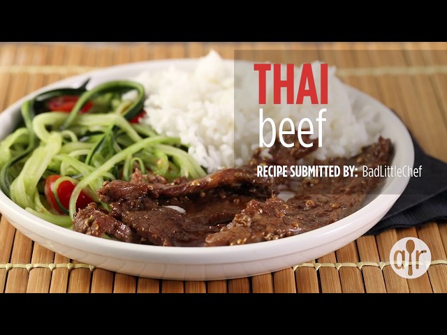 How to Make Thai Beef